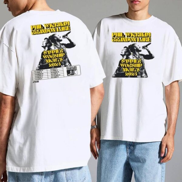 Phil Wickham And Brandon Lake Tour 2025 T-shirt 1hdeRbY