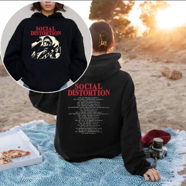 Social Distortion Tour 2025 T-shirt PCemNGi