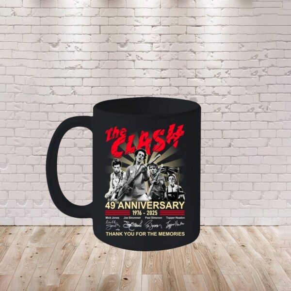 The Clash 49th Anniversary 1976-2025 T-shirt-c OlT1Dyn