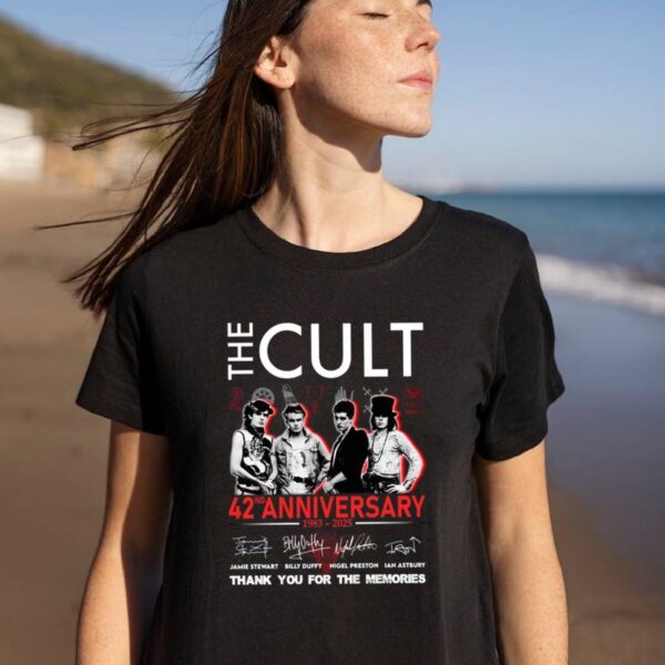 The Cult 42nd Anniversary 1983-2025 T-shirt-a CnHalyQ