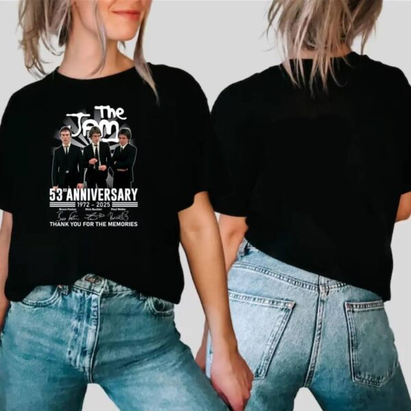 The Jam 53rd Anniversary 1972-2025 T-shirt-a oRr7m18