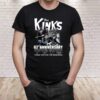 The Kinks 62nd Anniversary 1963-2025 T-shirt-a NGBpaRY