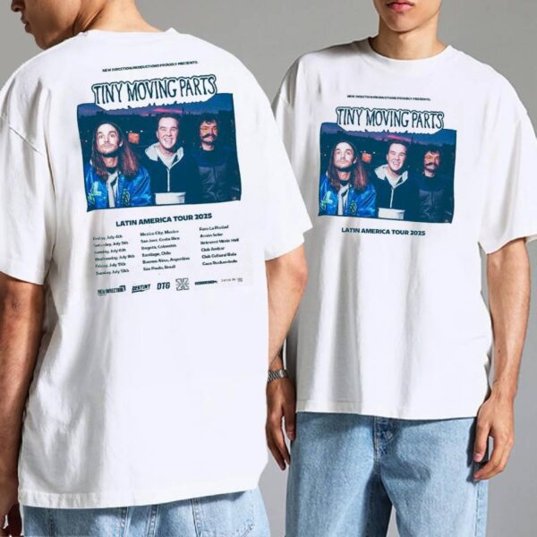 Tiny Moving Parts Latin America Tour 2025 T-shirt QtJAGpe