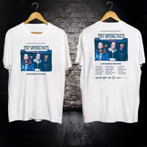 Tiny Moving Parts Latin America Tour 2025 T-shirt-a wsJdR8j