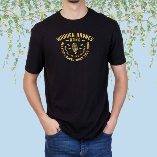 Warren Haynes Million Voices Whisper 2025 Tour T-shirt-a SfwkDVd