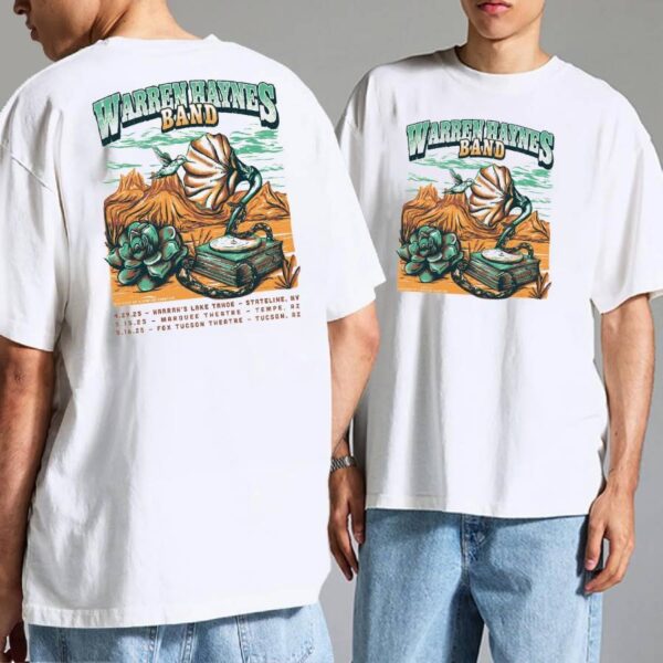 Warren Haynes Southwest 2025 Show T-shirt ZiJX5PA
