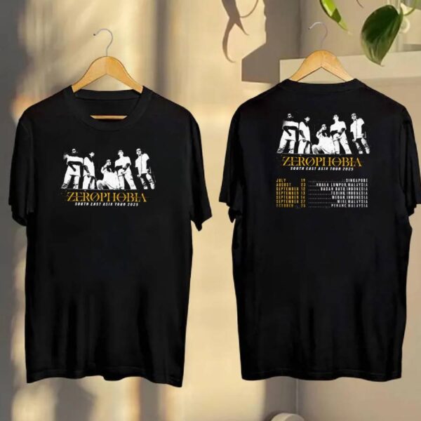 Zerophilia South East Asia Tour 2025 T-shirt DWk3Ixy