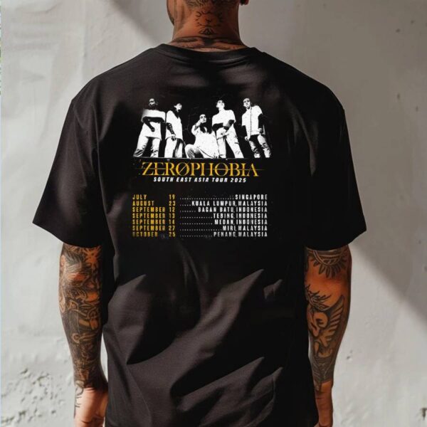 Zerophilia South East Asia Tour 2025 T-shirt-c PTUurwt