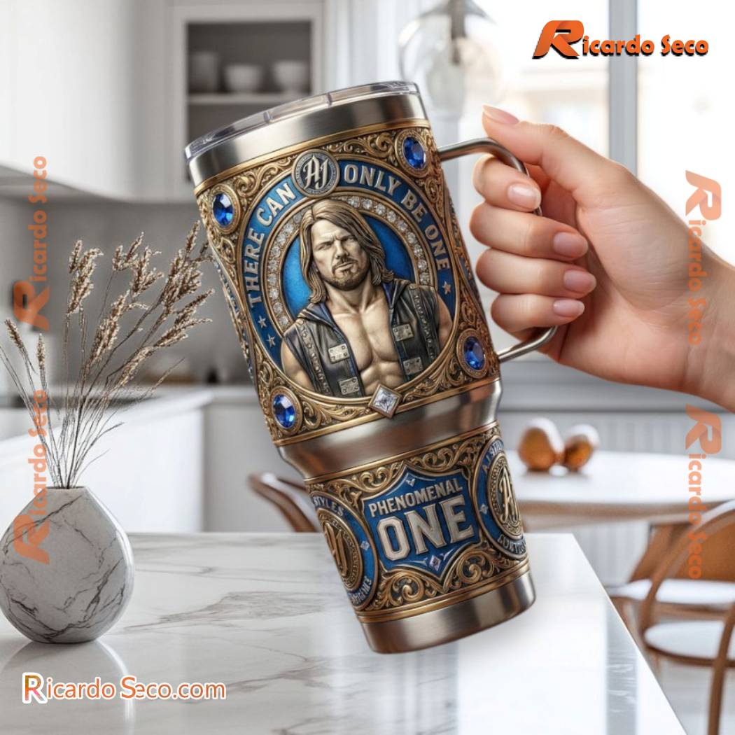 AJ Styles Phenomenal One Tumbler-a nmeJ6R1