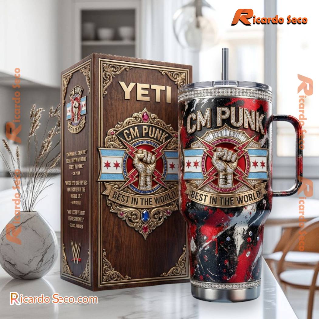 CM Punk Best In The World Tumbler WI5Hvki