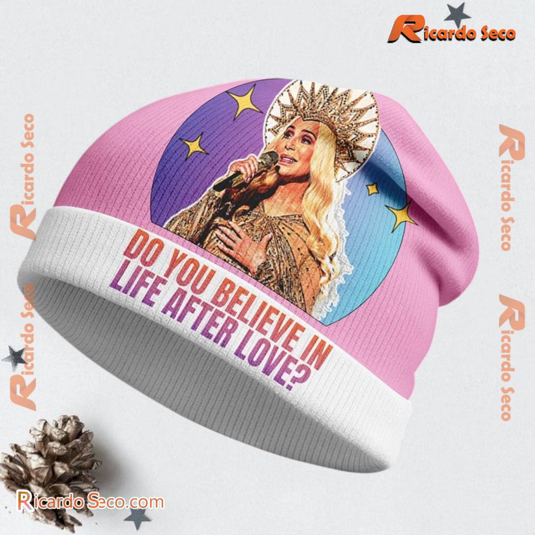 Cher Do You Believe In Life After Love Beanie Hat Cher Do You Believe In Life After Love Beanie Hat olQPOmh