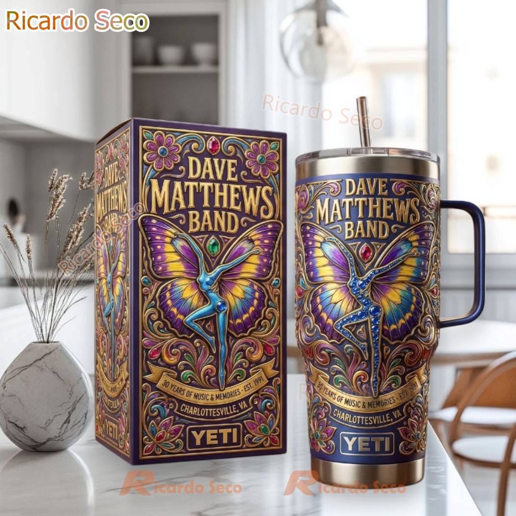 Dave Matthews Band 30 Years Of Music & Memories Tumbler VlJBQYn