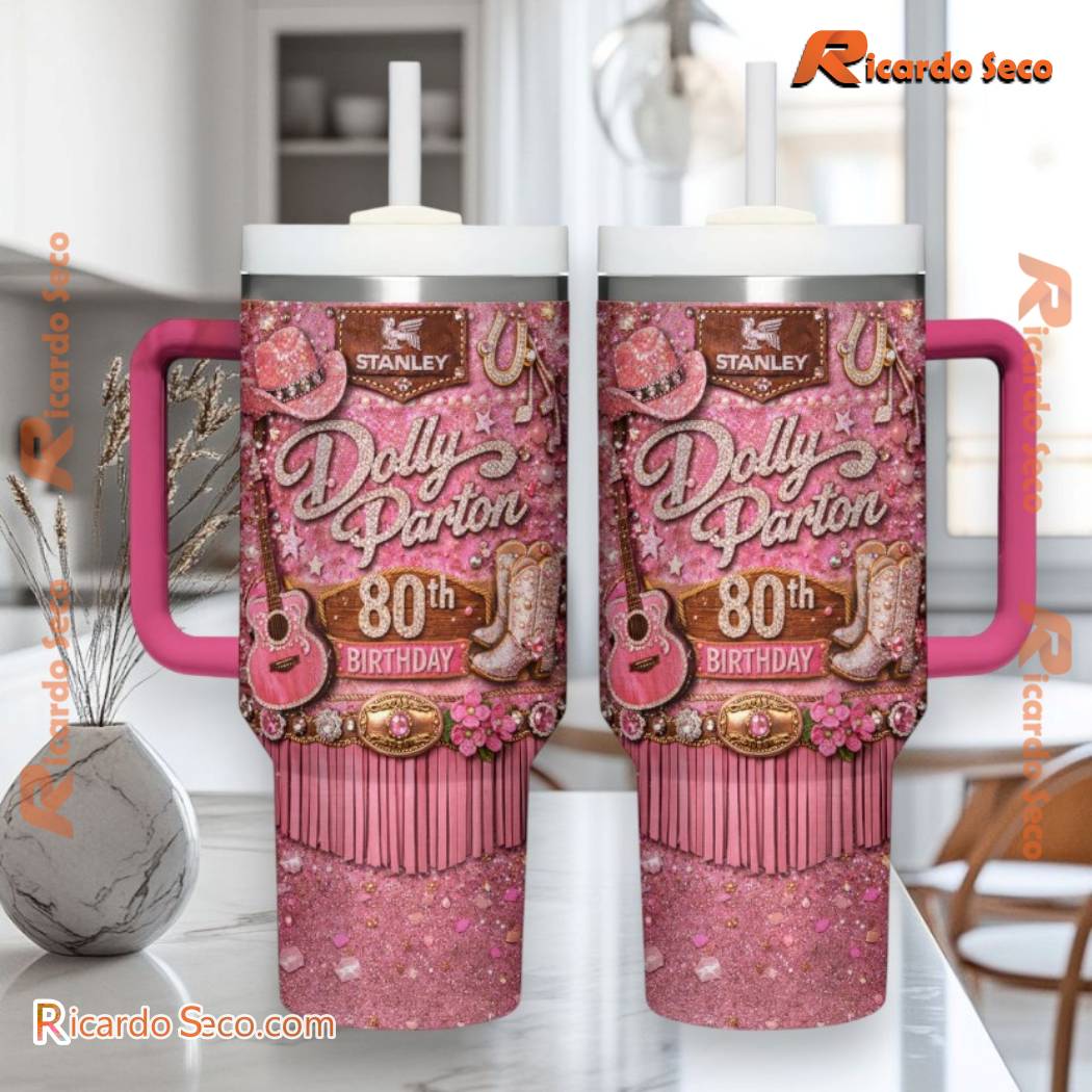 Dolly Parton 80th Birthday Tumbler QuSsn49