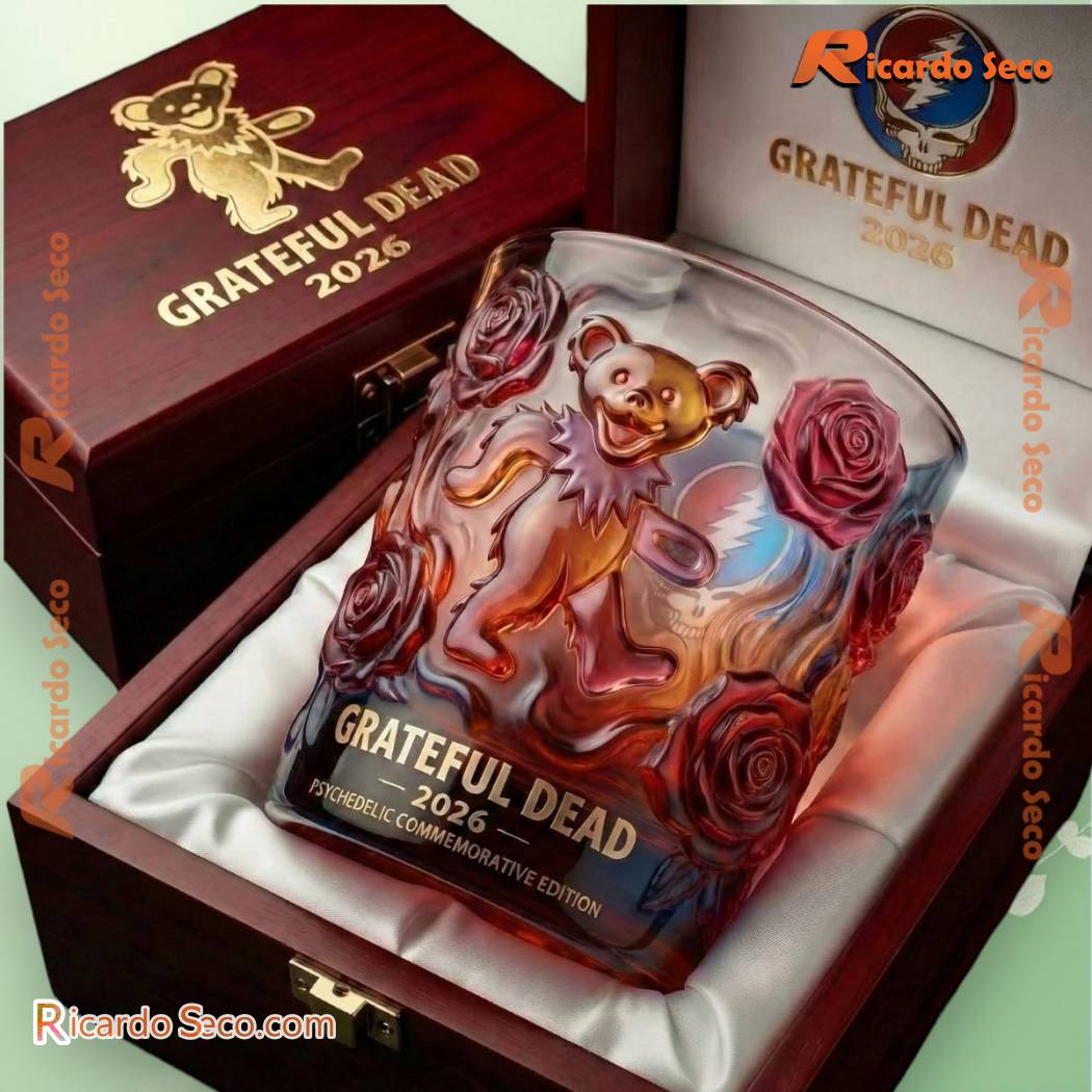 Grateful Dead Est 1965 Whiskey Glass-a cLwWMHe