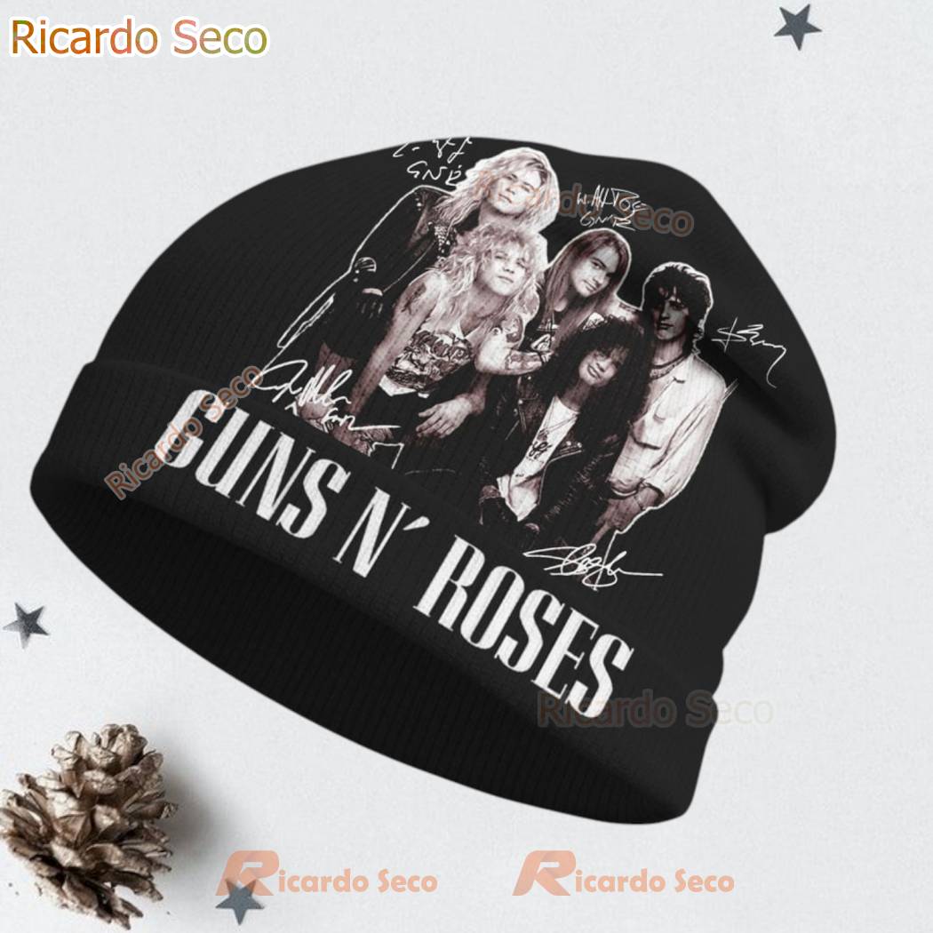 Guns N Roses Premium Beanie Hat neB9XLQ