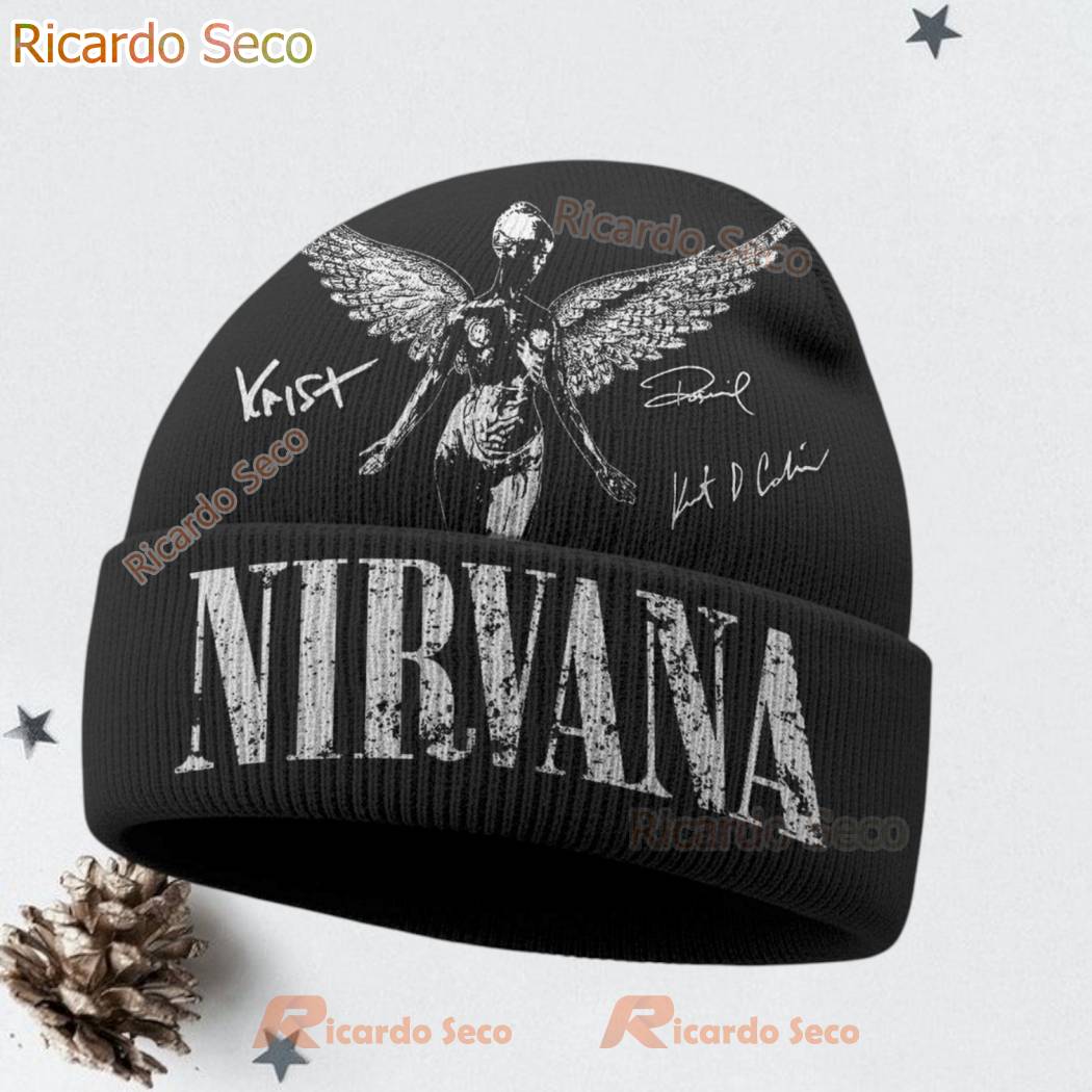 Nirvana Premium Beanie Hat-b Nirvana Premium Beanie Hat-b 6hKXeFD