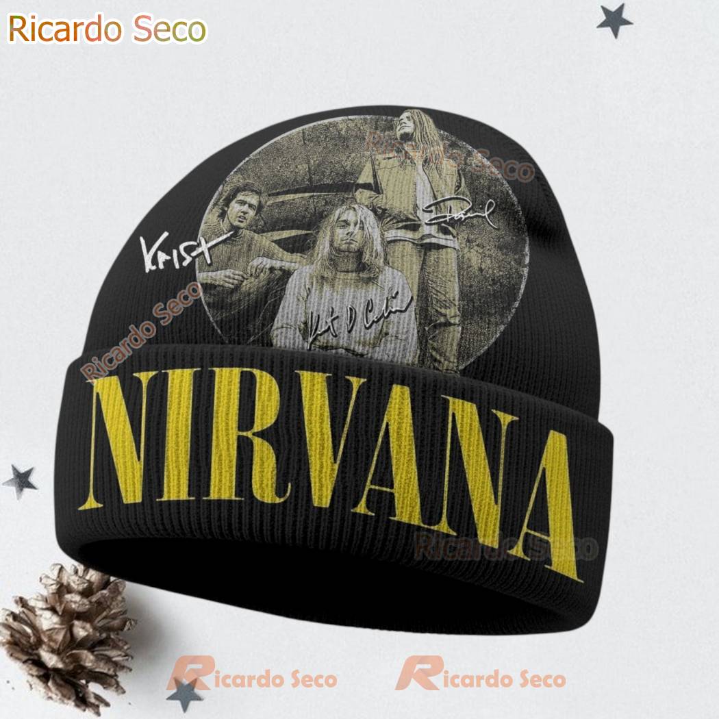 Nirvana Premium Beanie Hat-c Nirvana Premium Beanie Hat-c 8GEINlr