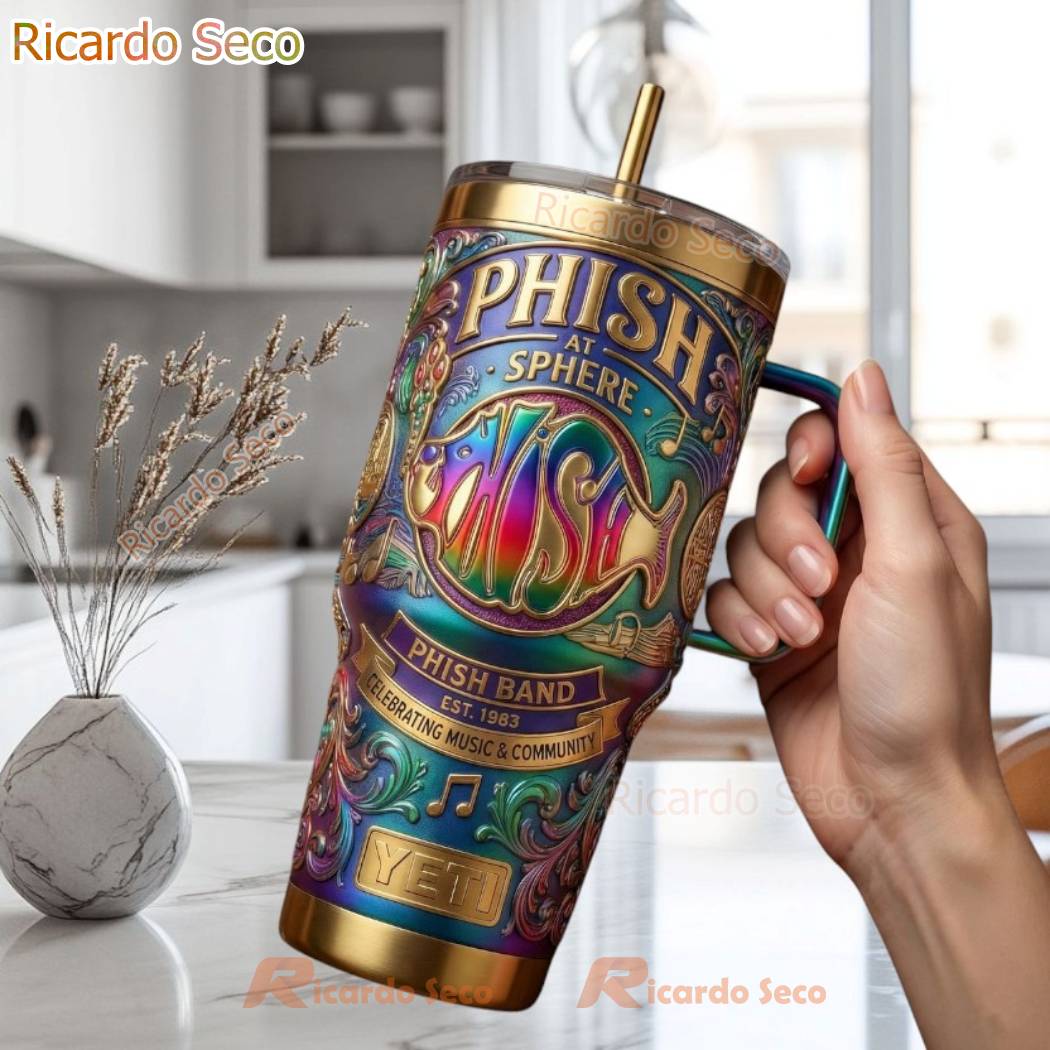 Phish Band Est 1983 Celebrate Music & Community Tumbler-a Cq95yzm