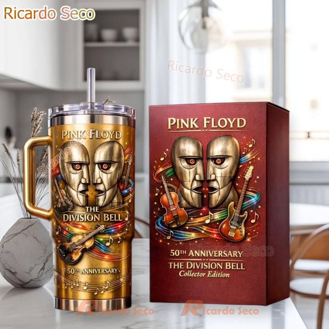 Pink Floyd The Division Bell 50th Anniversary Tumbler h0ejUXH