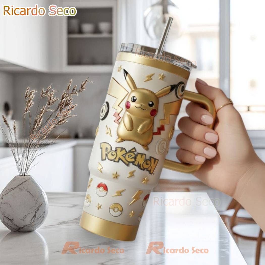 Pókemon Cartoon Premium Tumbler-a KxTOpvL