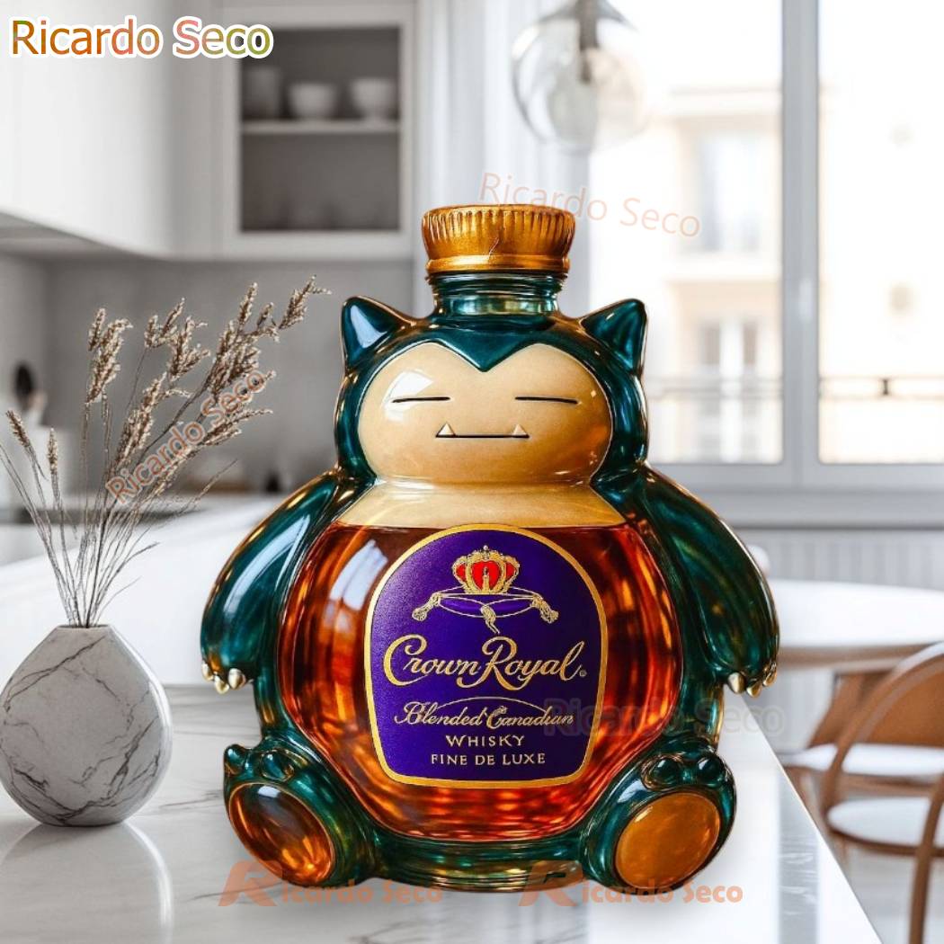 Pokemon Snorlax Whiskey Bottle Pokemon Snorlax Whiskey Bottle w8D6nMp