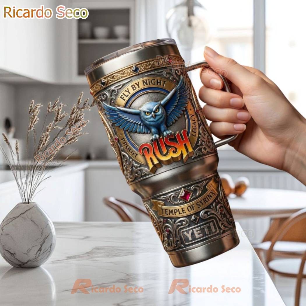 Rush Fly By Night Temple Of Syrinx Tumbler-a Qhjlrdm