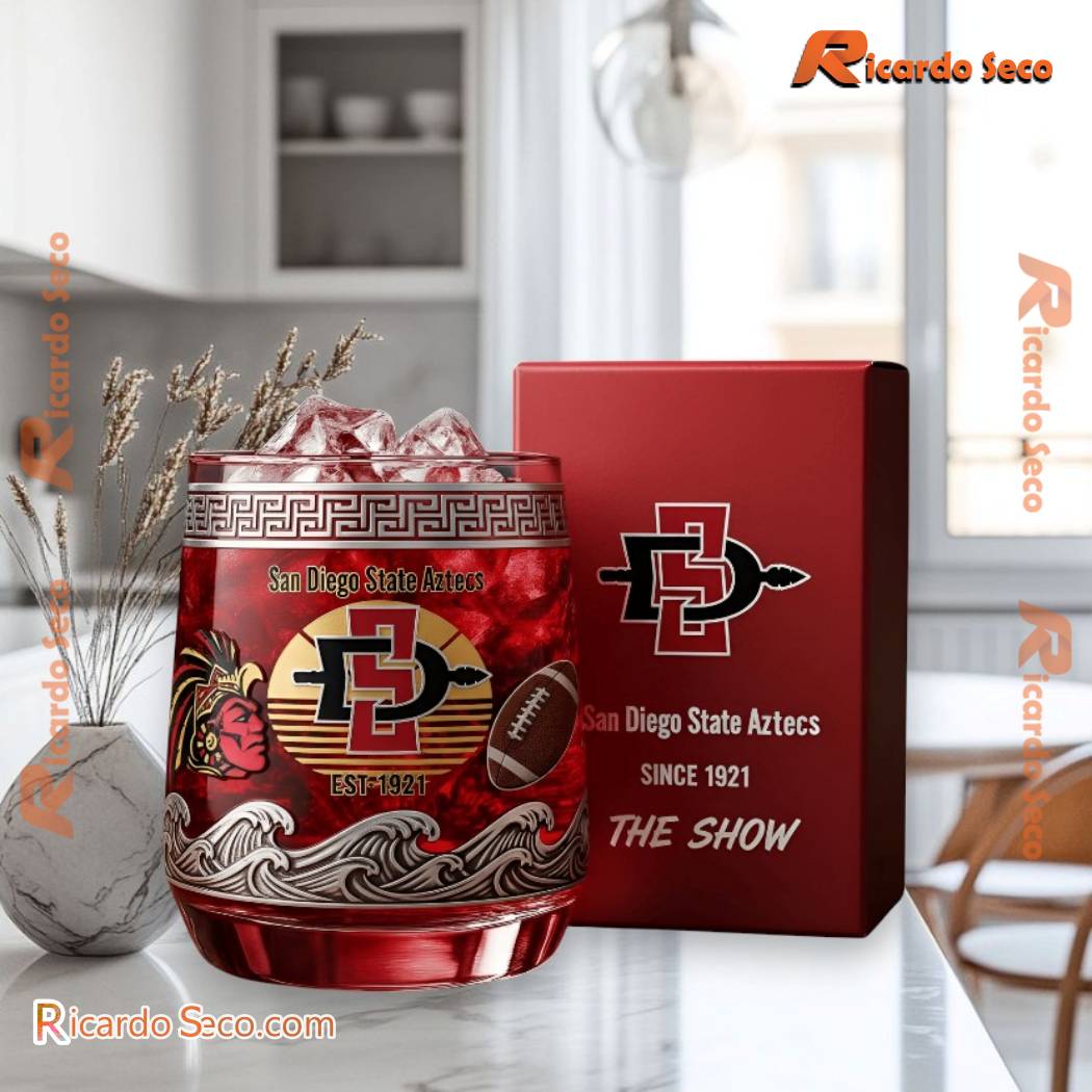 San Diego State Aztecs Since 1921 The Show Whiskey Glass wqmzylB
