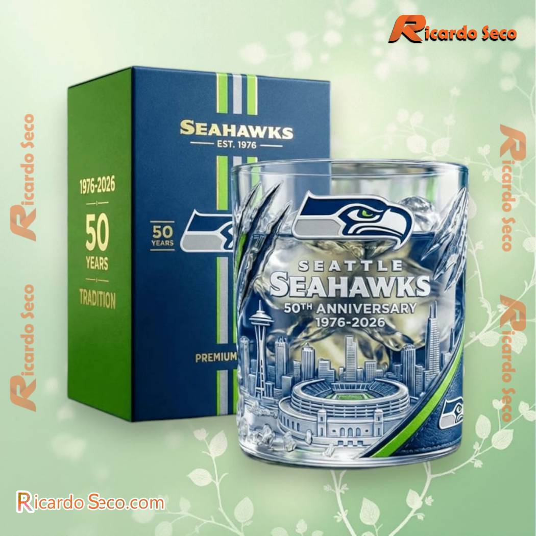Seattle Seahawks 50th Anniversary Tradition Whiskey Glass yuWSvbQ