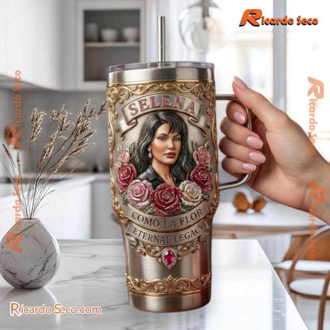 Selena Como La Flor Eternal Legacy Tumbler-a HPT75NZ