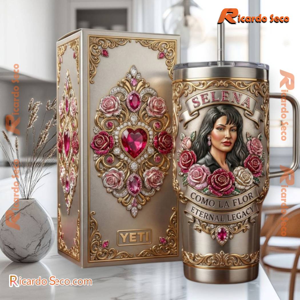 Selena Como La Flor Eternal Legacy Tumbler v7Vp8tr