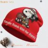 Snoopy MMIW Awareness Day Beanie Hat-c k5m6oR7