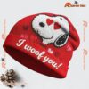 Snoopy Valentine Day Beanie Hat-a Snoopy Valentine Day Beanie Hat-a ZXkVxrS