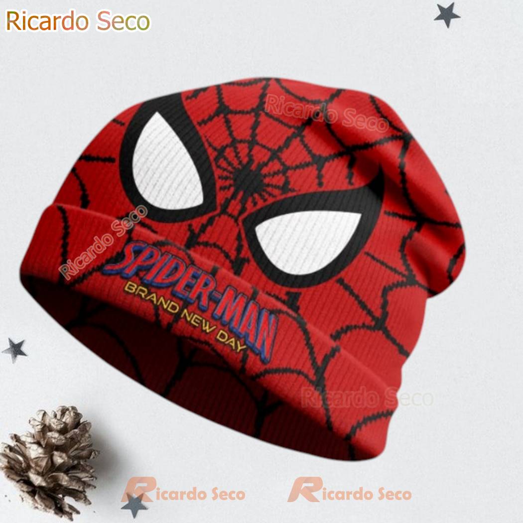 Spider Man Brand New Day Beanie Hat c29oSHu