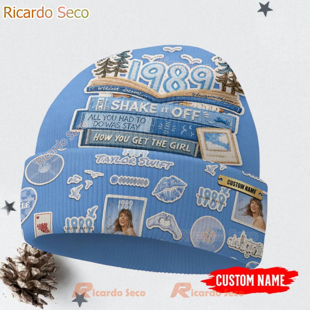 Taylor Swift 1989 Premium Beanie Hat-a eWNqD1U