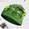 The Grinch Who Stole St Patricks Day Beanie Hat-b NXaYBzu