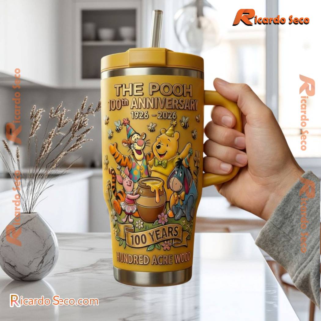The Pooh 100 Years Hundred Acre Wood Tumbler-a IsGKSt3