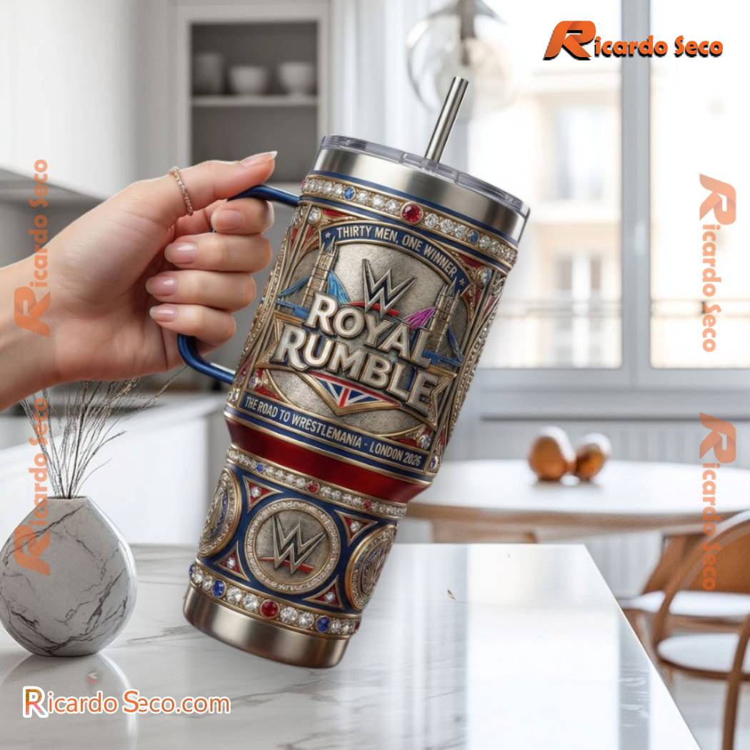 WWE Royal Rumble 2026 The Road To WrestleMania Tumbler-a 1xjQ2wN
