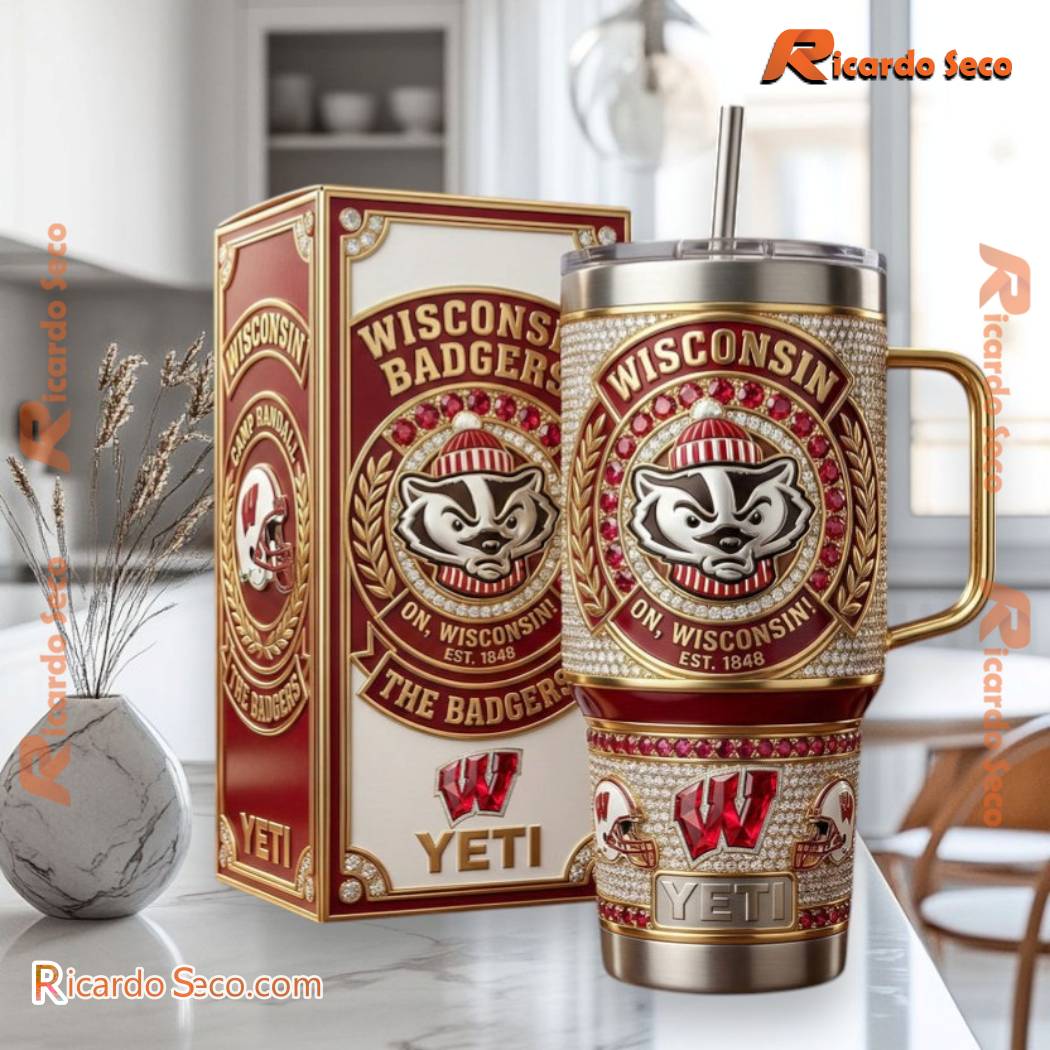 Wisconsin Badgers Est 1848 Tumbler gdebI2G