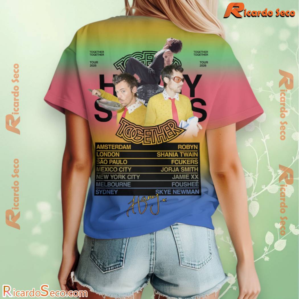 Harry Styles Together Tour 2026 3D T-shirt-b Harry Styles Together Tour 2026 3D T-shirt-b CBYUylg
