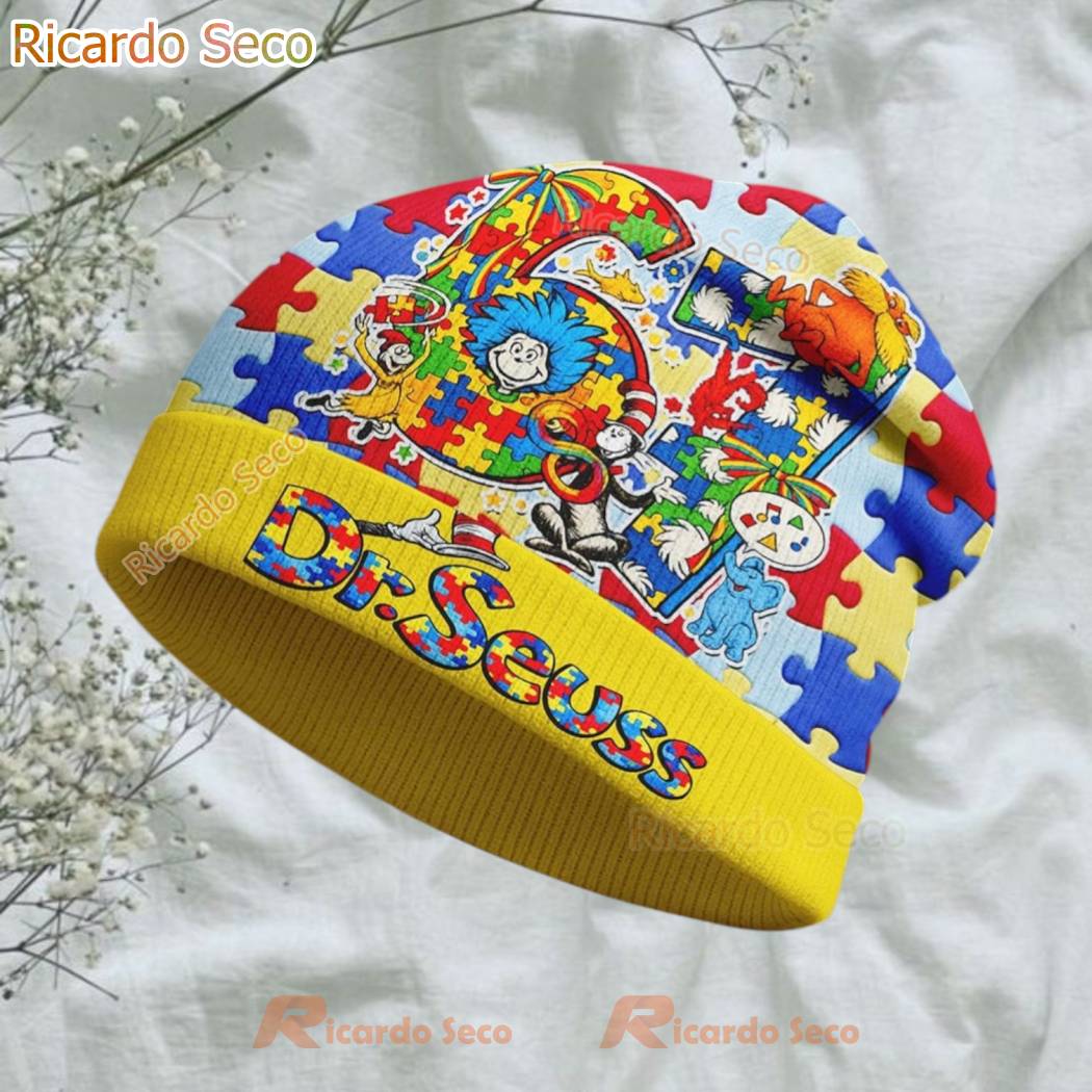 I'll Support Autism Here Or There Everywhere Beanie Hat-a I'll Support Autism Here Or There Everywhere Beanie Hat-a eLA6Voi
