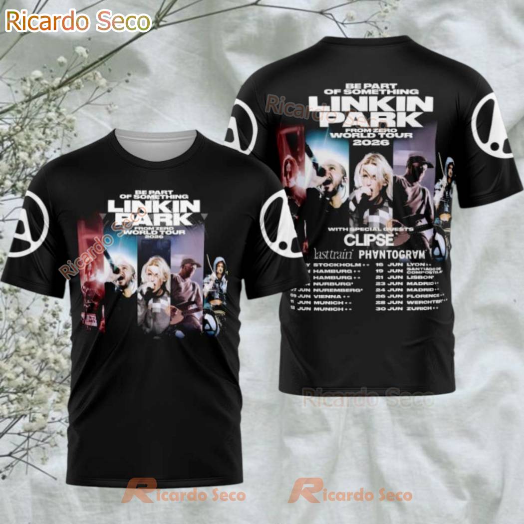 Linkin Park From Zero World Tour 2026 T-shirt 4NwPoDE