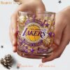 Los Angeles Lakers Purple & Gold Est 1947 Whiskey Glass-a Z37qx4r