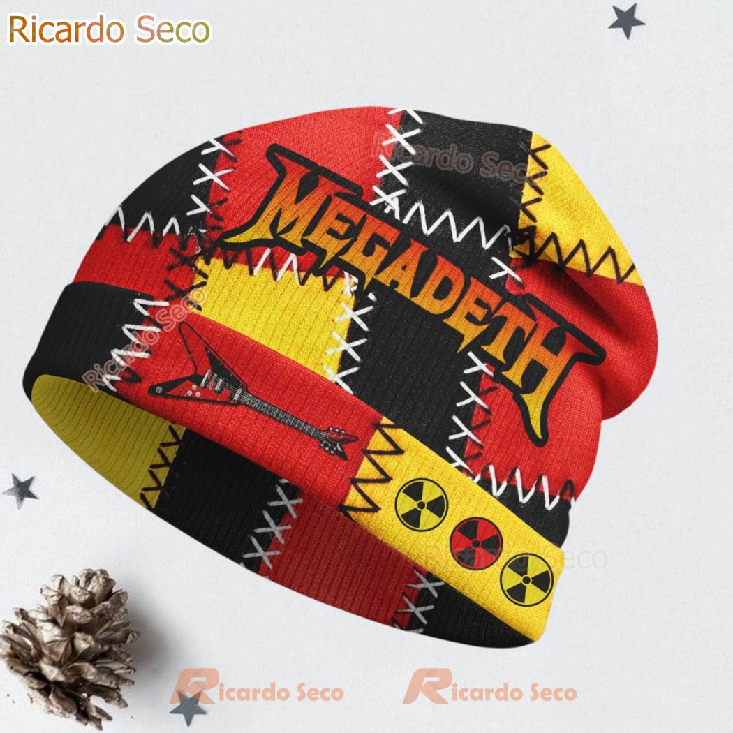 Megadeth This Was Our Life 2026 Beanie Hat-a KfY74Cj