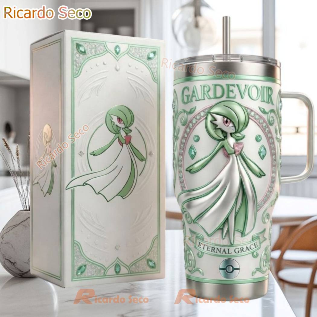 Pokemon Gardevoir Eternal Grace Tumbler 7sCAfgh