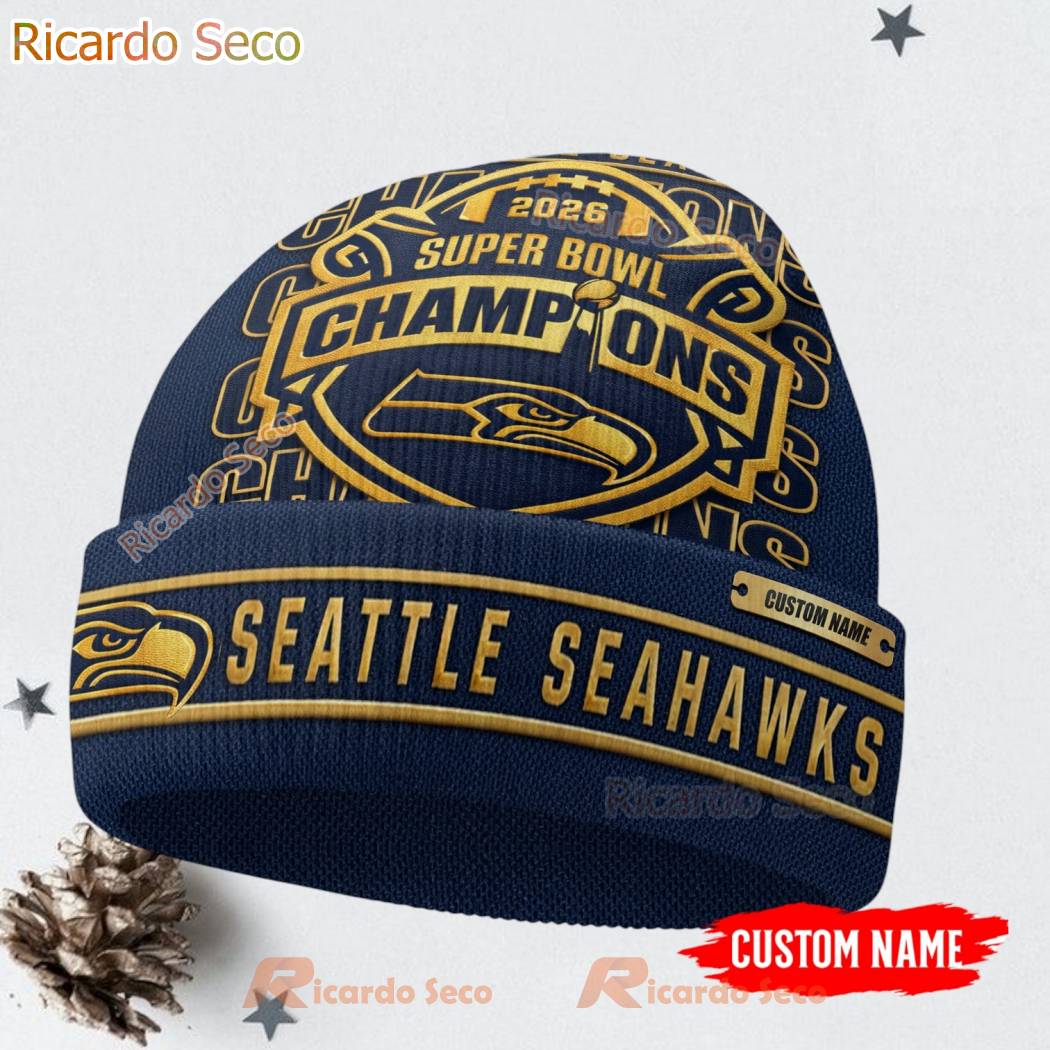 Seattle Seahawks NFL 2026 Super Bowl Beanie Hat-b LOziIPQ