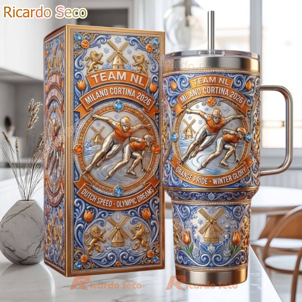 Team Netherlands Milano Cortina 2026 Orange Pride Winter Glory Tumbler KSzsd4b