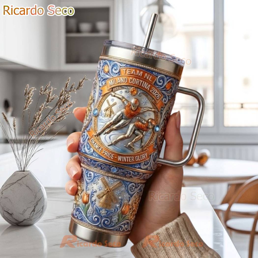 Team Netherlands Milano Cortina 2026 Orange Pride Winter Glory Tumbler-a uShjfrX