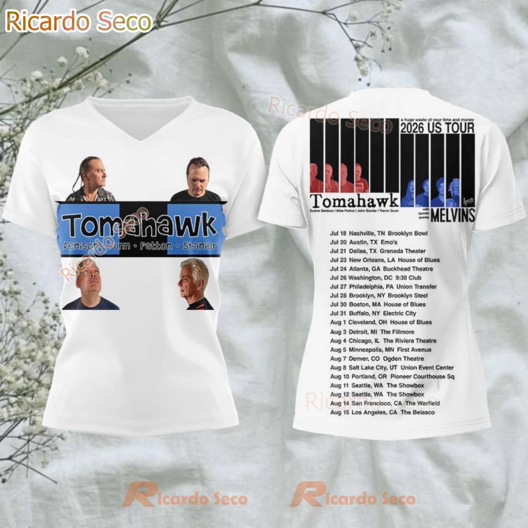 Tomahawk A Huge Waste Of Your Time & Money 2026 US Tour 3D T-shirt-a Tomahawk A Huge Waste Of Your Time & Money 2026 US Tour 3D T-shirt-a RAyiDx7