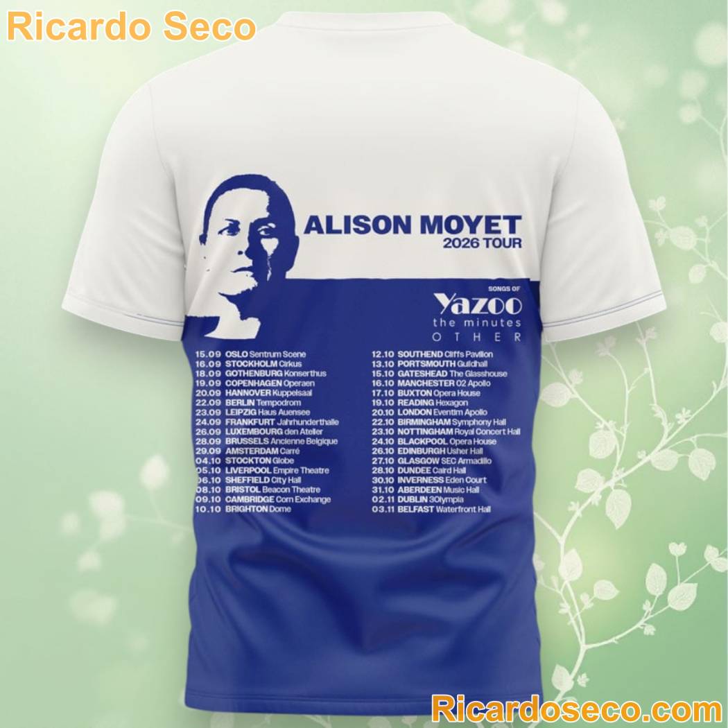 Alison Moyet 2026 Tour 3D T-shirt-b 81VeRxL
