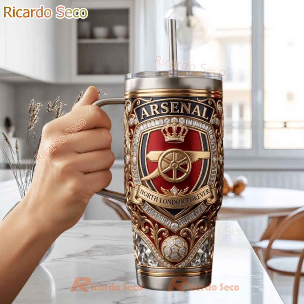 Arsenal FC North London Forever Tumbler-a JIhakfC